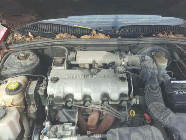 1G8ZP128XXZ322916 - 1999 SATURN SC1 RED photo 7