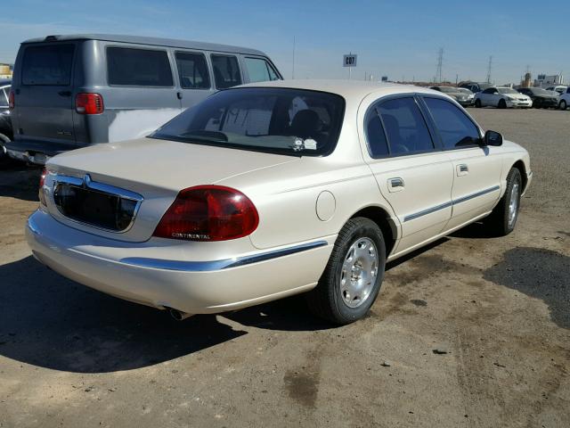 1LNHM97V6YY767616 - 2000 LINCOLN CONTINENTA BEIGE photo 4