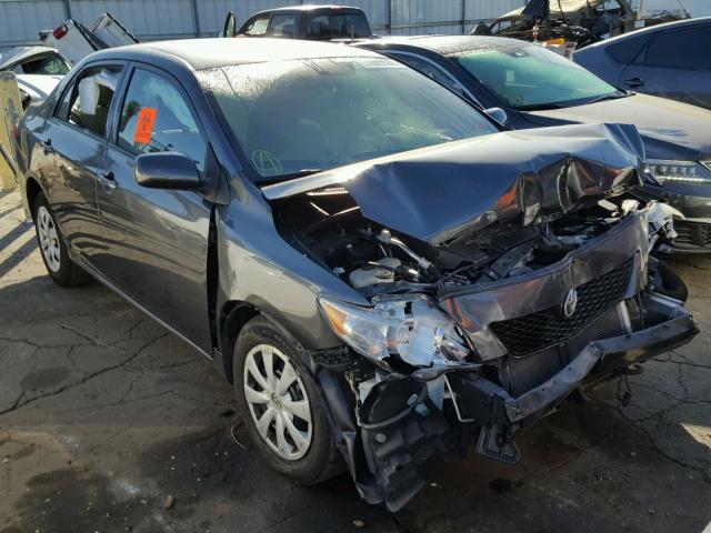 1NXBU4EEXAZ365607 - 2010 TOYOTA COROLLA BA GRAY photo 1