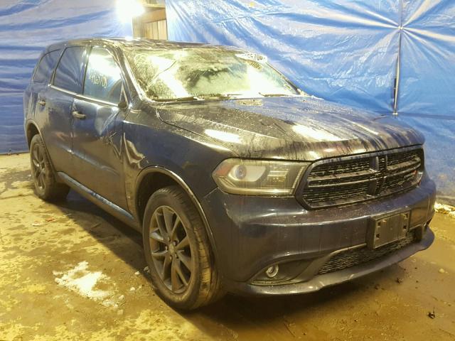 1C4RDJAG5EC318408 - 2014 DODGE DURANGO SX BLUE photo 1