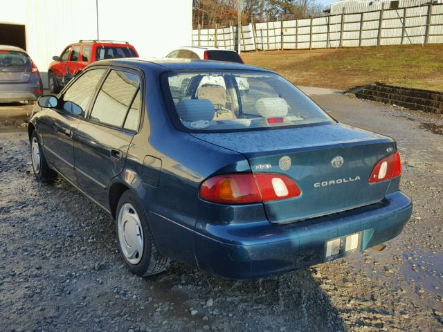 1NXBR12E1WZ124899 - 1998 TOYOTA COROLLA VE BLUE photo 3