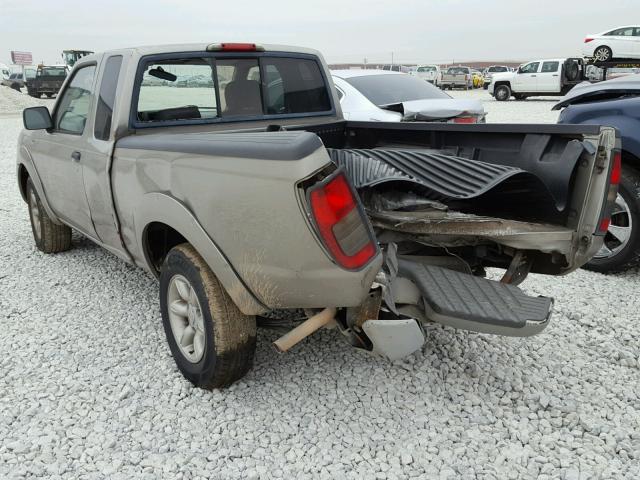 1N6DD26T23C415484 - 2003 NISSAN FRONTIER K TAN photo 3