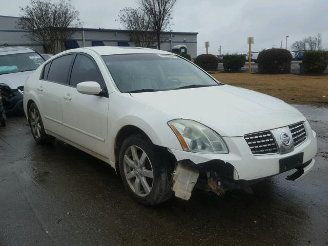 1N4BA41E74C872340 - 2004 NISSAN MAXIMA SE WHITE photo 1