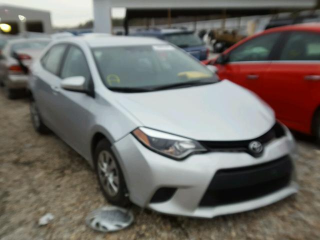 5YFBURHE8FP303205 - 2015 TOYOTA COROLLA L SILVER photo 1