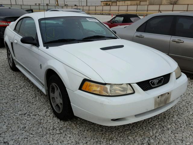 1FAFP404XYF272604 - 2000 FORD MUSTANG WHITE photo 1