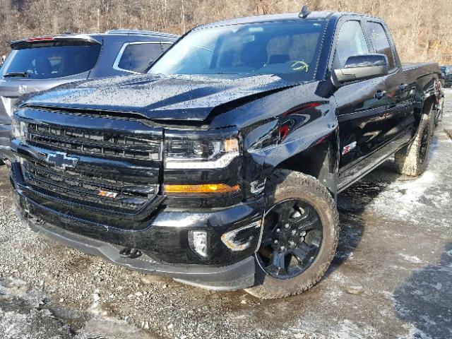 1GCVKREC6HZ219365 - 2017 CHEVROLET SILVERADO BLACK photo 2