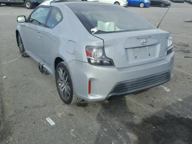 JTKJF5C72E3083650 - 2014 TOYOTA SCION TC 银色 照片 3