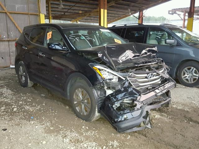 5XYZT3LB9FG254001 - 2015 HYUNDAI SANTA FE S BLACK photo 1