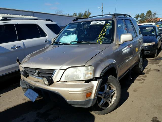 JHLRD1873YS014397 - 2000 HONDA CR-V SE TAN photo 2