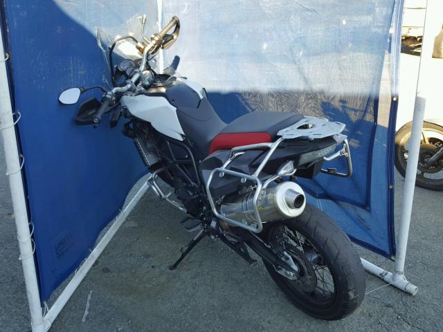 WB10B1509GZ493978 - 2016 BMW F800 GS AD SILVER photo 3