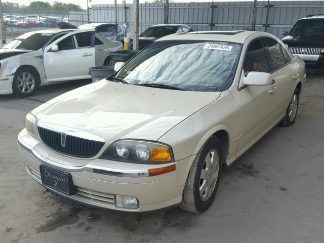 1LNHM87A02Y710956 - 2002 LINCOLN LS BEIGE photo 2