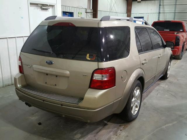 1FMDK05105GA42031 - 2005 FORD FREESTYLE TAN photo 4