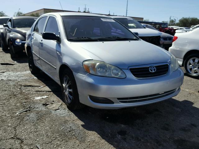 1NXBR32E66Z663921 - 2006 TOYOTA COROLLA CE SILVER photo 1