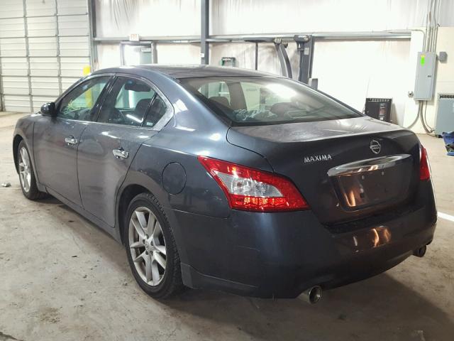 1N4AA51E29C855194 - 2009 NISSAN MAXIMA S GRAY photo 3