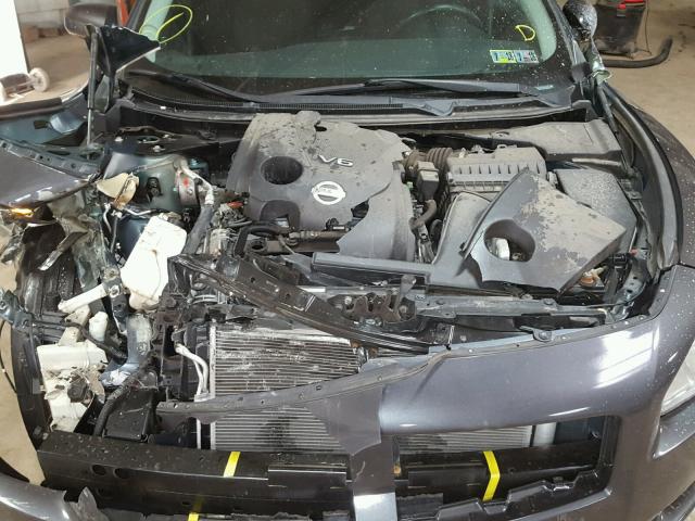 1N4AA51E29C855194 - 2009 NISSAN MAXIMA S GRAY photo 7