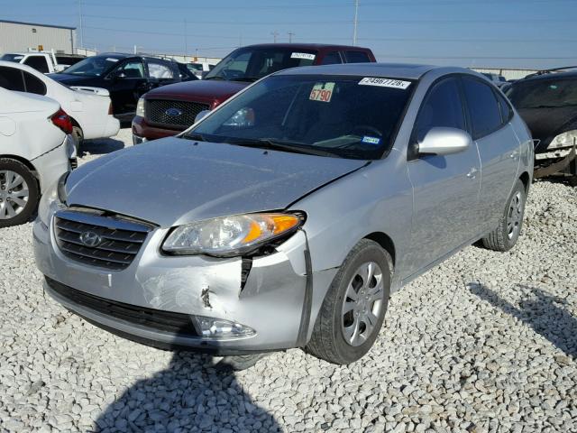 KMHDU46D99U722043 - 2009 HYUNDAI ELANTRA GL GRAY photo 2