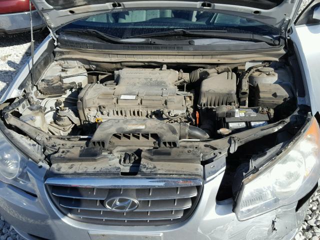 KMHDU46D99U722043 - 2009 HYUNDAI ELANTRA GL GRAY photo 7