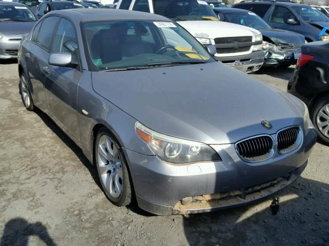 WBANB53506CP01601 - 2006 BMW 550 I SILVER photo 1