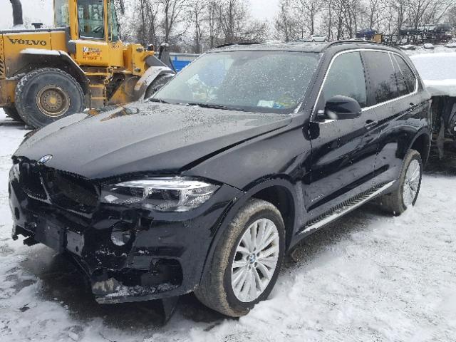 5UXKR6C53F0J76332 - 2015 BMW X5 XDRIVE5 BLACK photo 2