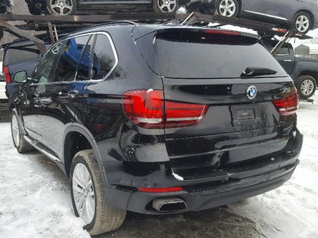 5UXKR6C53F0J76332 - 2015 BMW X5 XDRIVE5 BLACK photo 3