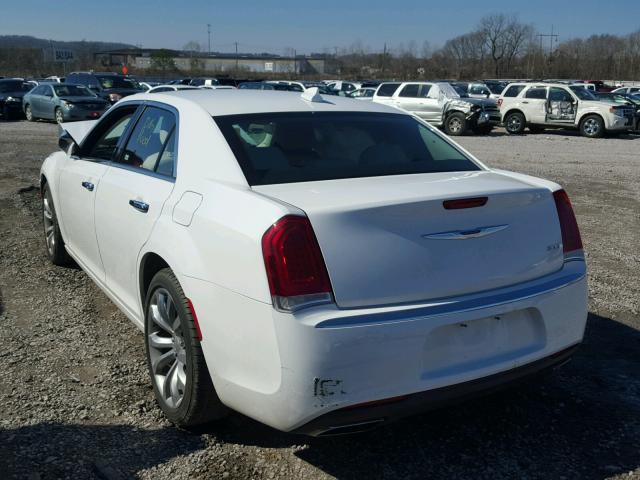 2C3CCAEG4JH148542 - 2018 CHRYSLER 300 LIMITE WHITE photo 3