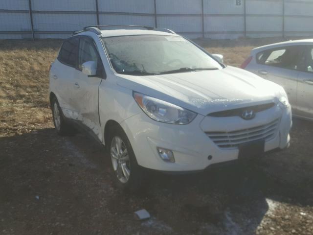 KM8JU3AC9DU651091 - 2013 HYUNDAI TUCSON GLS WHITE photo 1