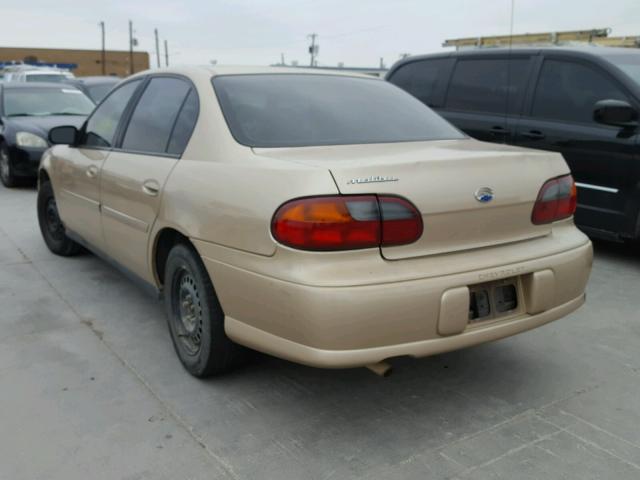 1G1ND52J03M502963 - 2003 CHEVROLET MALIBU BEIGE photo 3