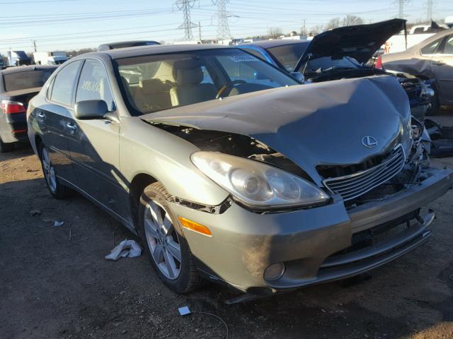 JTHBA30G155090529 - 2005 LEXUS ES 330 GREEN photo 1