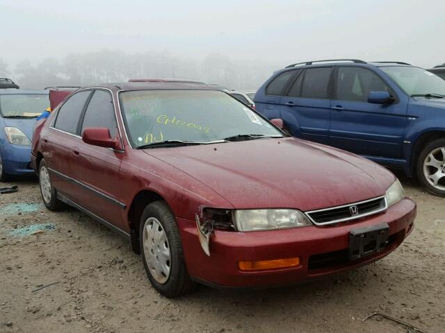 1HGCD5633VA128400 - 1997 HONDA ACCORD LX RED photo 1