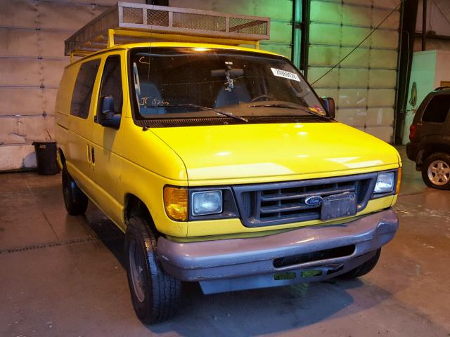 1FTSE34LX6DA45528 - 2006 FORD ECONOLINE YELLOW photo 1