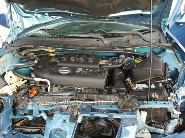 3N1AB51D44L733256 - 2004 NISSAN SENTRA SE- BLUE photo 7