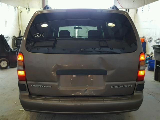 1GNDV23E35D119139 - 2005 CHEVROLET VENTURE LS BROWN photo 9