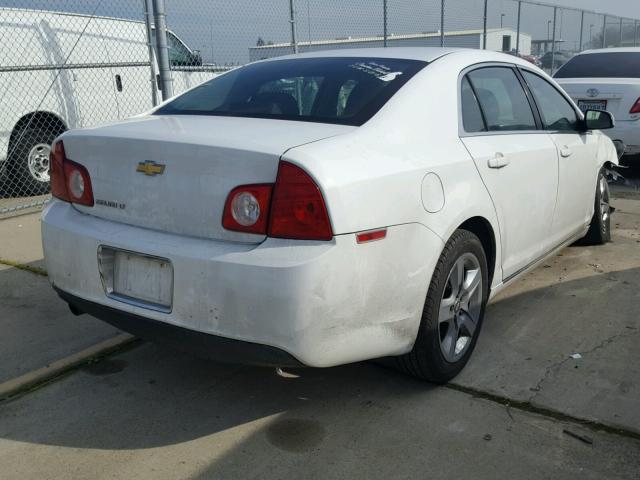 1G1ZC5EB9AF179801 - 2010 CHEVROLET MALIBU 1LT WHITE photo 4