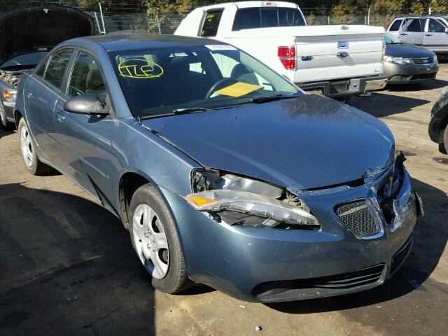 1G2ZF55B264278353 - 2006 PONTIAC G6 SE BLUE photo 1