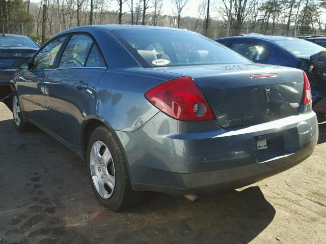 1G2ZF55B264278353 - 2006 PONTIAC G6 SE BLUE photo 3