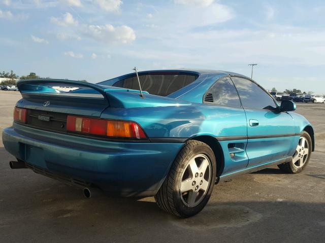 JT2SW21N0P0021088 - 1993 TOYOTA MR2 SPORT BLUE photo 4