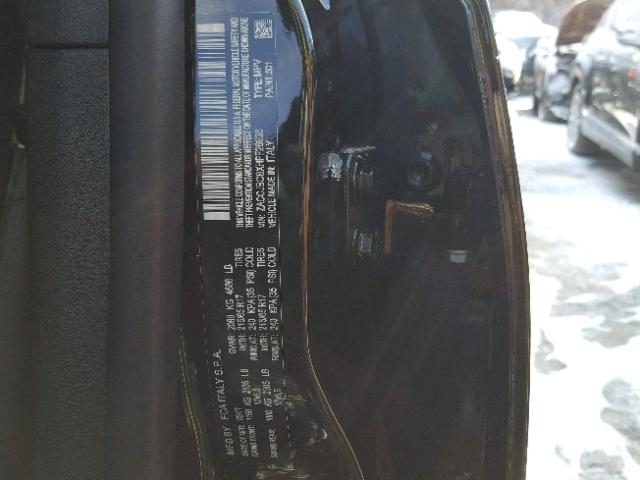 ZACCJBCBXHPF26936 - 2017 JEEP RENEGADE T BLACK photo 10