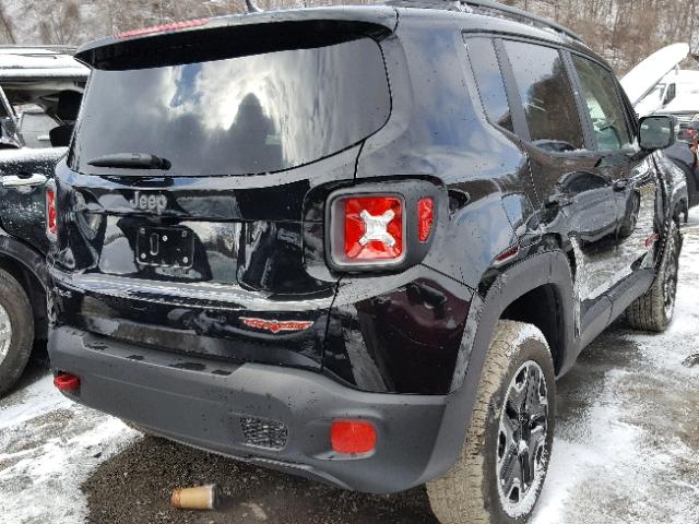 ZACCJBCBXHPF26936 - 2017 JEEP RENEGADE T BLACK photo 4