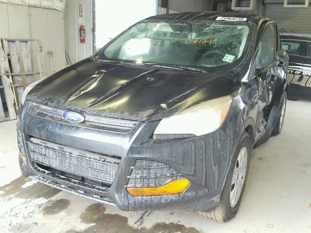 1FMCU0F75DUC61219 - 2013 FORD ESCAPE S BLACK photo 2