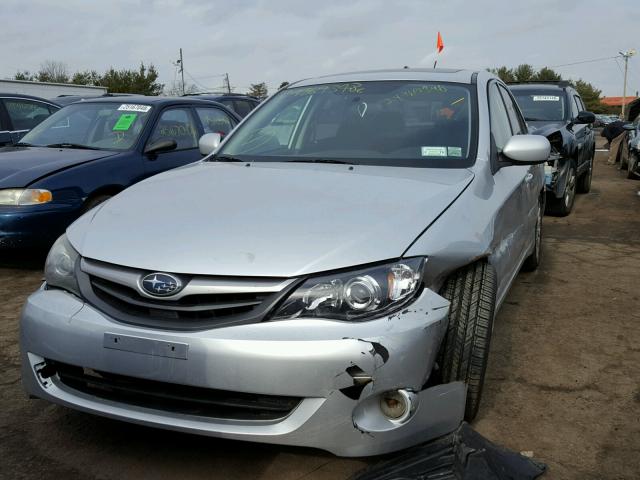 JF1GE6B67AH510441 - 2010 SUBARU IMPREZA 2. SILVER photo 2