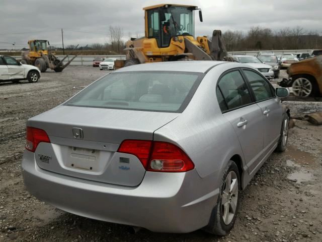 1HGFA16846L031531 - 2006 HONDA CIVIC EX ვერცხლისფერი ფოტო 4