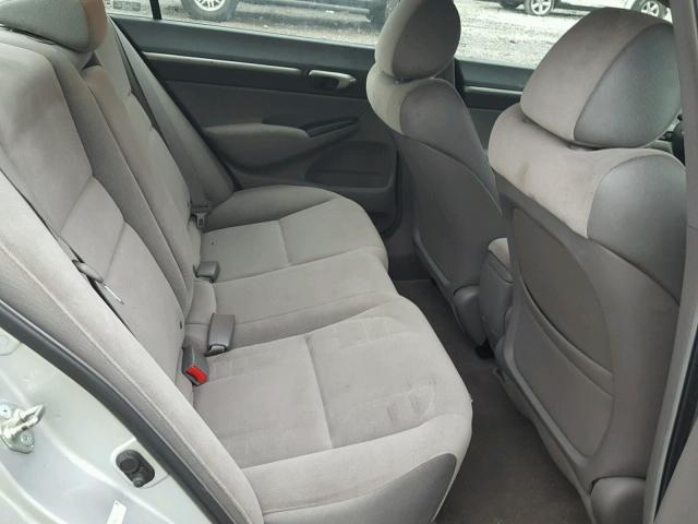 1HGFA16846L031531 - 2006 HONDA CIVIC EX ვერცხლისფერი ფოტო 6