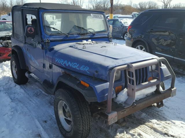 1J4FY19P3SP228846 - 1995 JEEP WRANGLER / BLUE photo 1