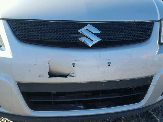 JS2YA413085100359 - 2008 SUZUKI SX4 BASE SILVER photo 9