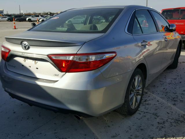 4T1BF1FK4GU528760 - 2016 TOYOTA CAMRY LE SILVER photo 4