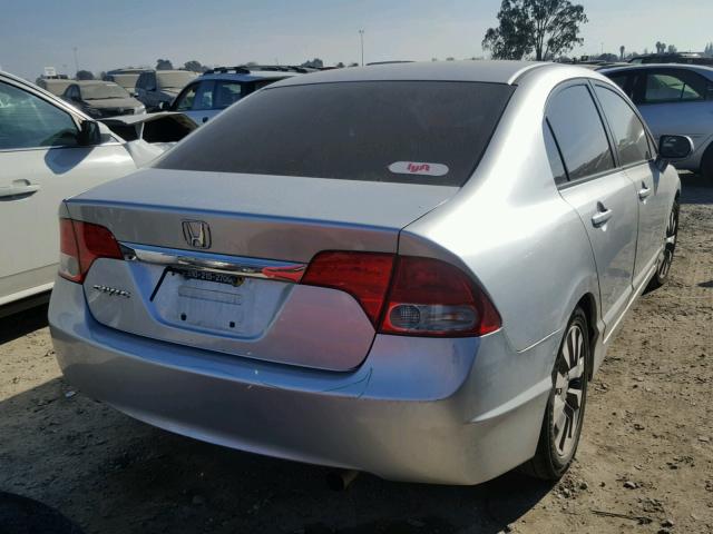 1HGFA16839L012733 - 2009 HONDA CIVIC EX Gümüş foto 4