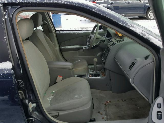 1G1ZS51F76F266258 - 2006 CHEVROLET MALIBU LS BLUE photo 5
