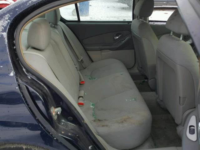 1G1ZS51F76F266258 - 2006 CHEVROLET MALIBU LS BLUE photo 6