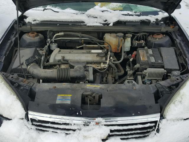 1G1ZS51F76F266258 - 2006 CHEVROLET MALIBU LS BLUE photo 7