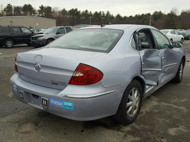 2G4WD582961175180 - 2006 BUICK LACROSSE C BLUE photo 4